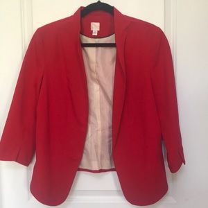 Lauren Conrad Red Blazer SZ 10